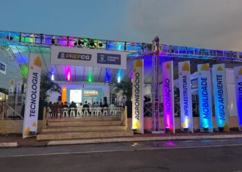 Prefeitura aposta em tecnologia e apresenta robô humanoide na Expogrande