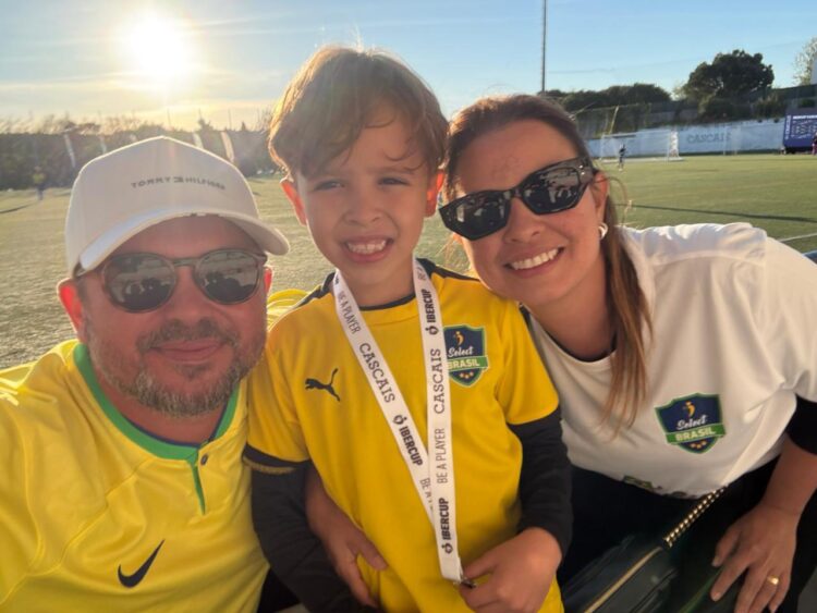 Sul-mato-grossense de 8 anos participa de feito inédito do Brasil na IberCup e chama atenção no futebol de base