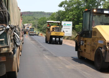 Intervenções avançam na BR-163 em MS e exigem atenção dos motoristas nessa véspera de Feriado