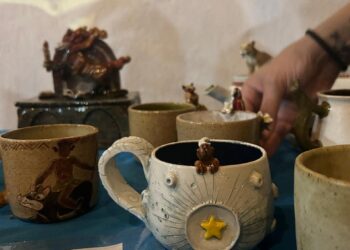 Segunda Feira de Cerâmica no Bourbon Café reúne 11 ateliês em Campo Grande