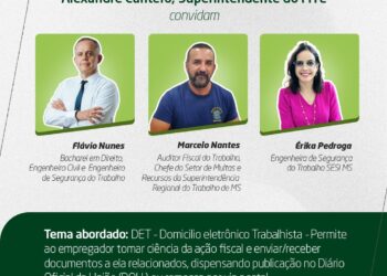 Inscrições abertas para evento sobre a nova NR-1 e o uso do Domicílio Eletrônico Trabalhista