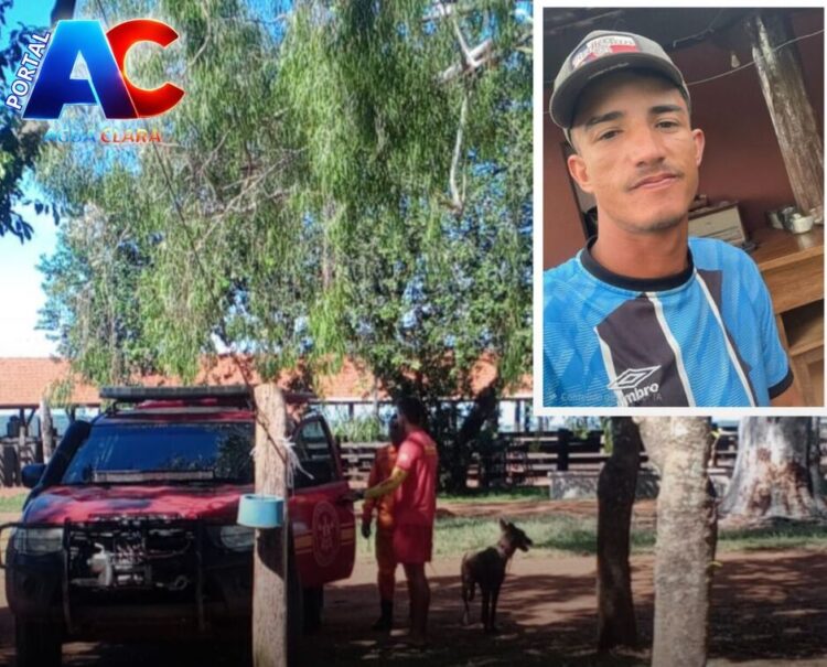 Corpo de jovem desaparecido é encontrado em rio na região de Água Clara