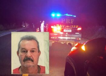 Homem é encontrado caído ao lado de Biz na BR-060 em Jardim e tem morte constatada por bombeiros