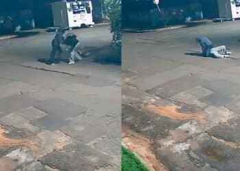 Capivara News TV: Vídeo mostra homem atacando ex-companheira a golpes de faca na Vila Carvalho