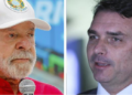 Quaest põe Lula à frente de Flávio Bolsonaro nos dois turnos