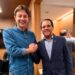 Ao lado de Riedel e Lucas Foroni, Coronel David reforça apoio a investimentos que aceleram a universalização do asfalto e saneamento em Rio Brilhante