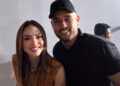 Click de Gabriel Totti e Isabelle Drummound nos bastidores da pecuária de Goiania agita a web