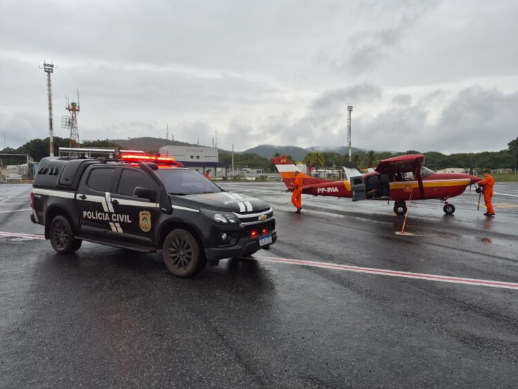 De avião, Polícia prende o assassino de Manoel Gomes na região do Paiaguás no Pantanal