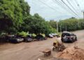 Homem é preso por pintar carros perto do Córrego Imbirussu no Recanto dos Passáros