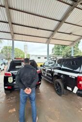 Homem que matou em Coronel Sapucaia e feriu outros a balas é preso pela Polícia Civil