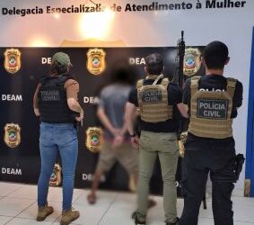 Em mata do Moreninhas, homem que agrediu ex-mulher grávida com extrema violência é preso