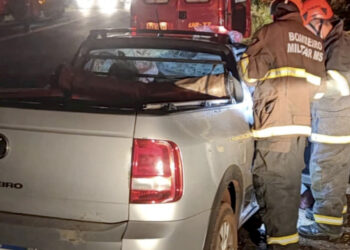 Colisão entre Saveiro e carreta de soja na MS-276 mata morador de Dourados