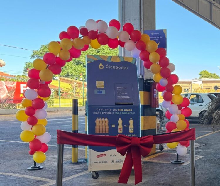 Máquina inteligente “Óleoponto” tem alta adesão e impacto positivo ao meio ambiente