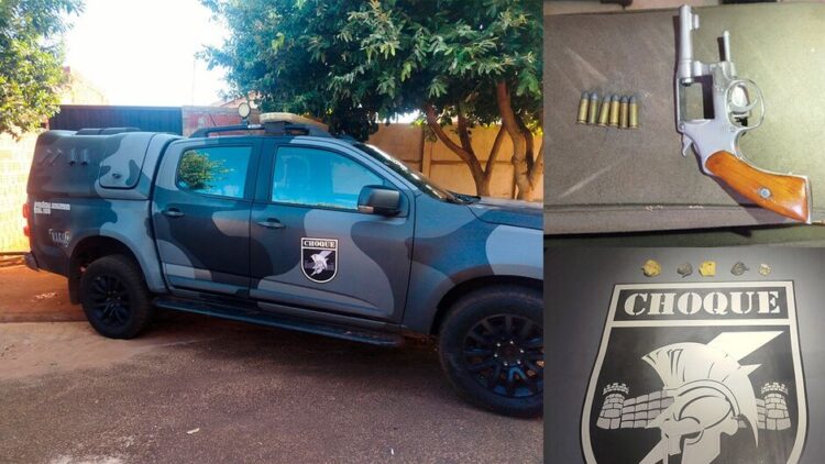 Criminoso armado solta Pitbull em cima de PMs, é baleado e morre em Aparecida do Taboado