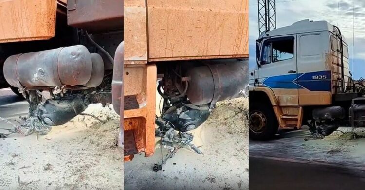 Identificada a motociclista que morreu atropelada por carreta no Anel Viário de Dourados