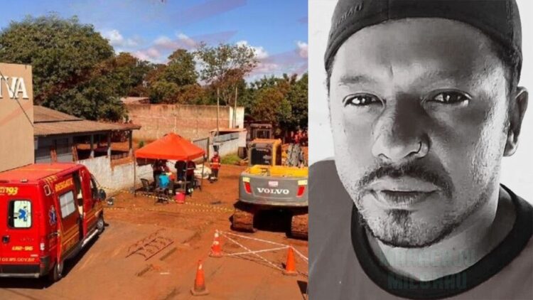 Trabalhador morre soterrado em obra de esgoto em Maracaju