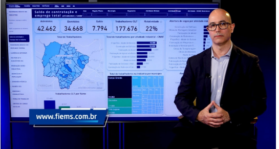 Indústria de MS gera 7,8 mil vagas de emprego entre janeiro e abril, diz Observatório da Fiems