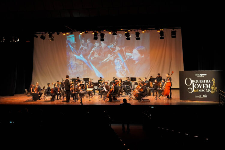 Orquestra Jovem Sesc MS apresenta concerto com clássicos da música brasileira e internacional