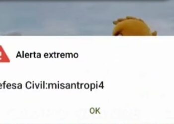 Mensagem de tornado e “aversão à humanidade” por celulares assusta população de MS na madrugada deste sábado