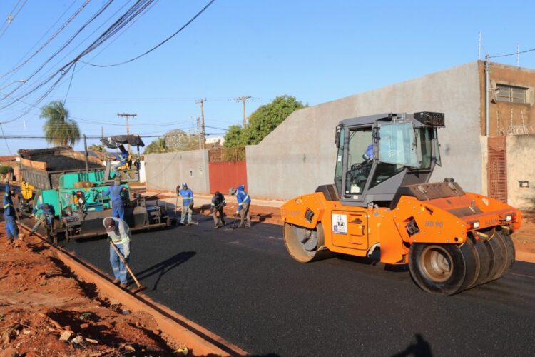 Obras de pavimentação e drenagem chegam ao Jd. Jerusalém em Campo Grande