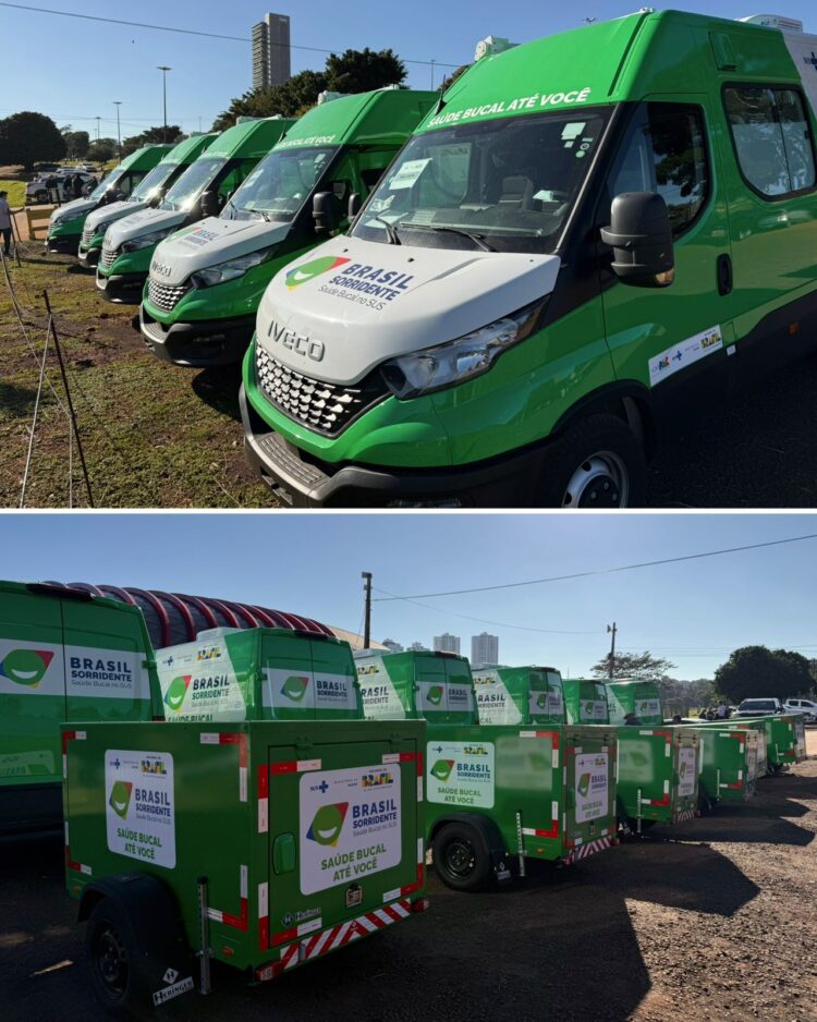 Deputada Gleice Jane comemora entrega de nove unidades odontológicas móveis para municípios de Mato Grosso do Sul
