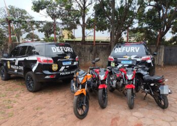 Defurv recupera 6 motos furtadas e prende 5 pessoas por receptação em Campo Grande