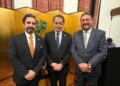 Em encontro com cônsul-geral dos EUA, presidente da Fiems debate medidas tarifárias