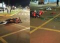 VÍDEO: Colisão com caminhão mata motociclista na Marcelino Pires em Dourados