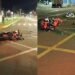 VÍDEO: Colisão com caminhão mata motociclista na Marcelino Pires em Dourados