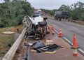 Capivara News TV: Ultrapassagem indevida mata condutor de Fiat Fiorino na BR-163 entre Rio Verde e São Gabriel do Oeste
