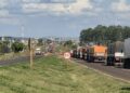 Obras na BR-163 alteram o tráfego em São Gabriel do Oeste. Confira o trecho: