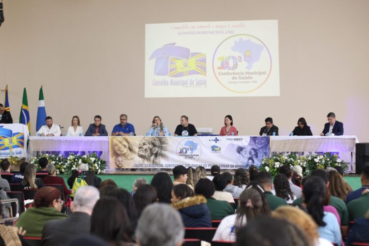 Campo Grande debate o futuro da saúde pública na 10ª Conferência Municipal