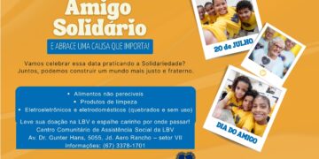 No Dia do Amigo, abrace uma causa solidária!