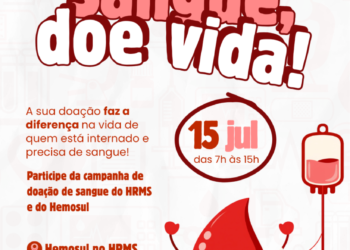Para reforçar estoques durante inverno, Dia D de doação de sangue será quarta no HRMS