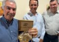 Reinaldo é homenageado em Cassilândia e cita a cidade como exemplo de desenvolvimento