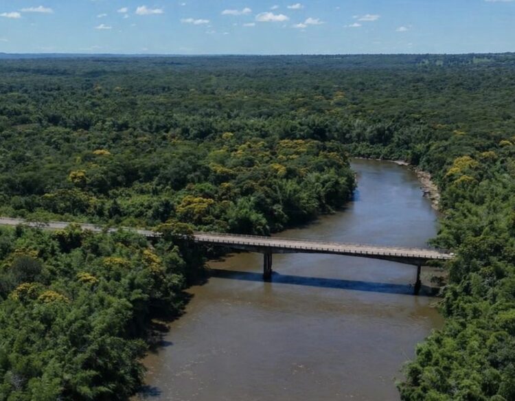 Em Bonito, tráfego de ponte da MS-345 sobre o Rio Miranda será interditado