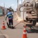 Extravasamento de esgoto alerta sobre a importância do uso correto da rede