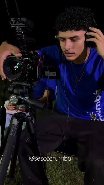 Oficina do Sesc Lab ensina jovens de 14 a 25 anos a produzir e editar vídeos. Veja como se inscrever: