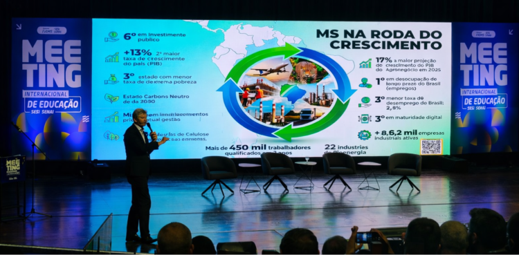 Em palestra, Verruck aborda desenvolvimento e educação