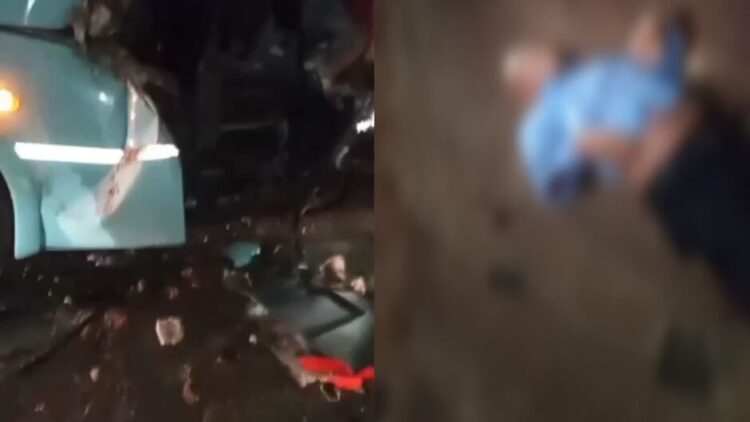 Uma pessoa morre e outras ficam feridas em colisão entre ônibus e carreta na fronteira