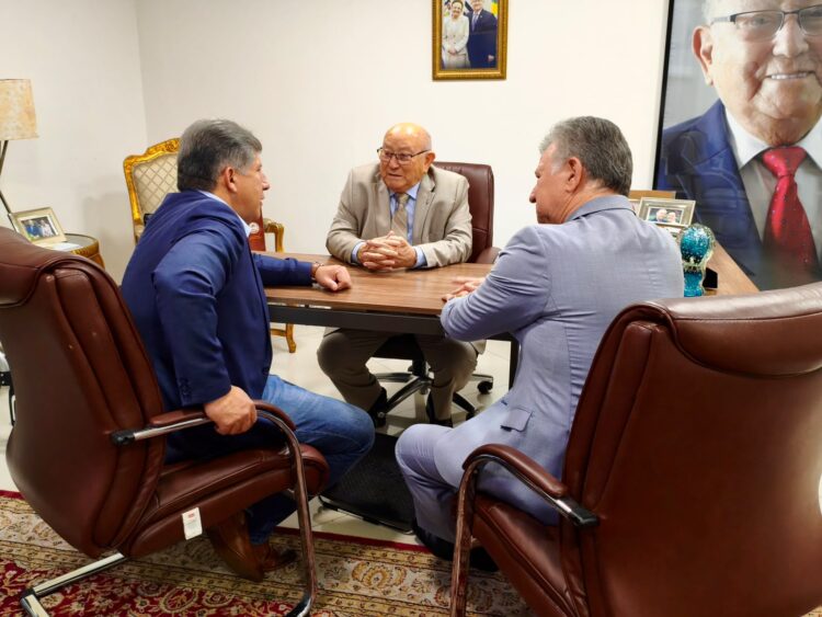 Lidio Lopes visita Templo Sede da Assembleia de Deus Ministério do Belém e se reúne com lideranças nacionais da igreja