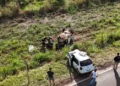 Colisão frontal entre carros mata um e deixa cinco feridos na BR-376 em Ivinhema