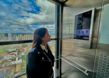 CDL Campo Grande fecha parceria que leva marca do lojista para dentro dos elevadores da cidade