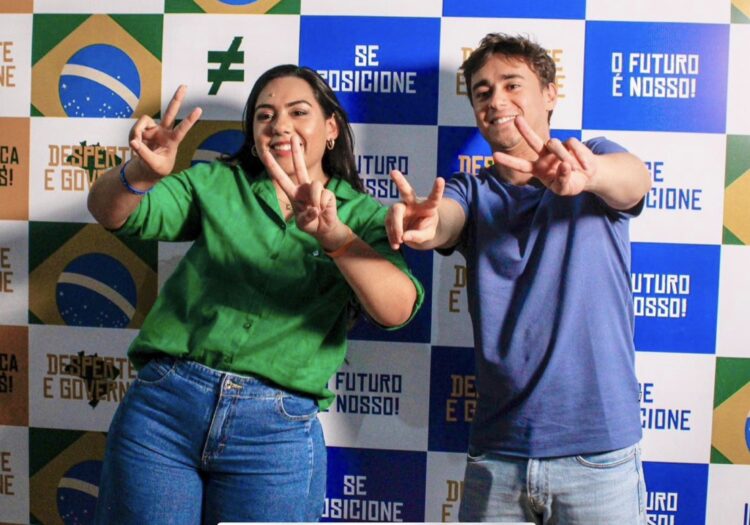 Nikolas Ferreira defende “troca de geração” na política e reforça apoio a Cassy Monteiro para federal em MS