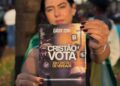 “Cristão vota em cristão de verdade”, diz candidata a deputada federal Cassy durante Marcha para Jesus