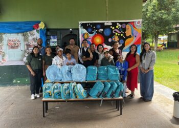 Suzano doa 245 kits escolares e fortalece apoio à educação em comunidades de MS