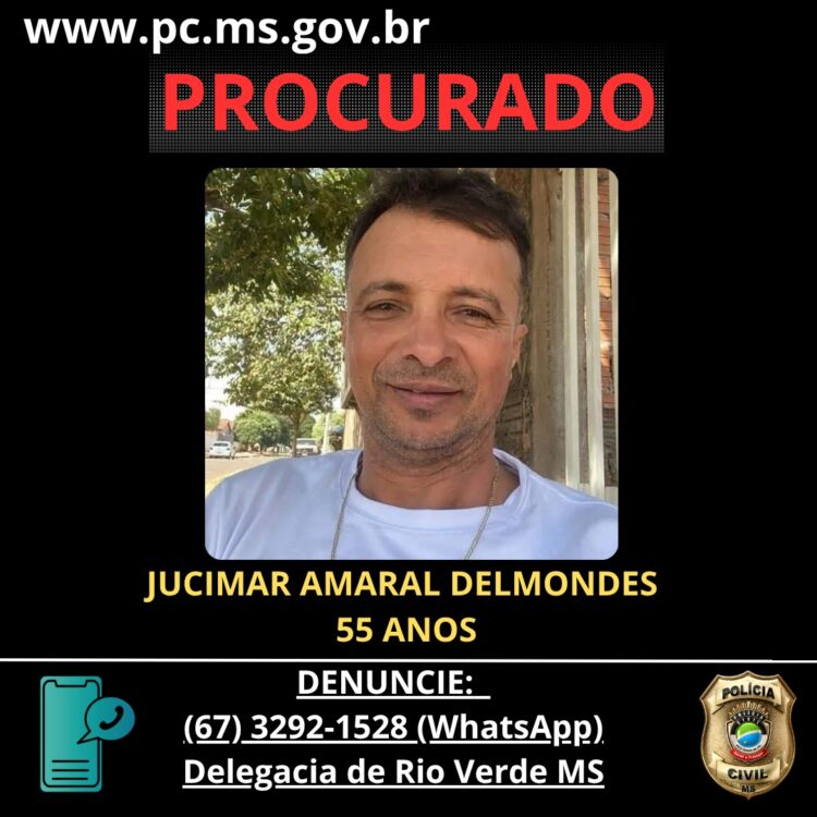 Polícia divulga foto de assassino de mulher em Rio Verde de MT que está foragido