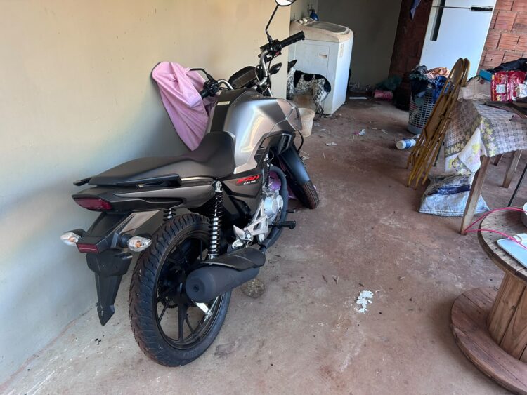 Homem que furtou Honda CG Fan na Cachoeira do Céuzinho é preso e veículo recuperado