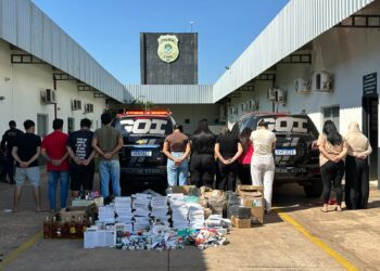 Onze pessoas são presas no Aero Rancho com medicamentos contrabandeados