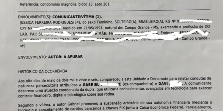 Campo-grandense vive perseguição hacker, física e terror psicológico, após relação